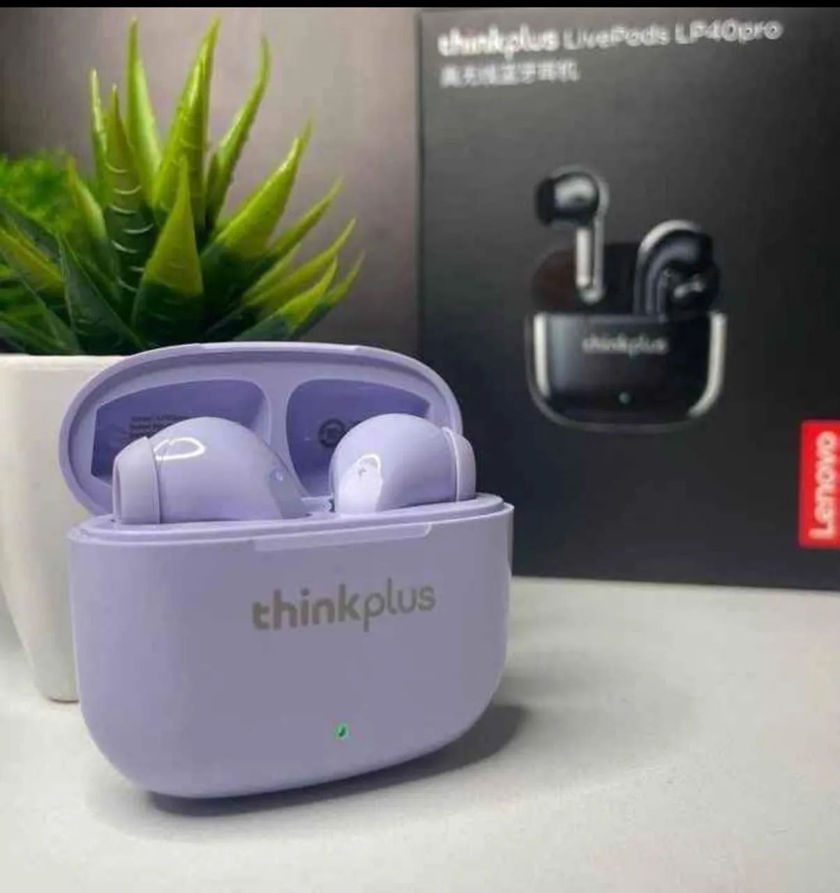 ? LENOVO LP40 PRO LILÁS - TECNOLOGIA COM ESTILO!