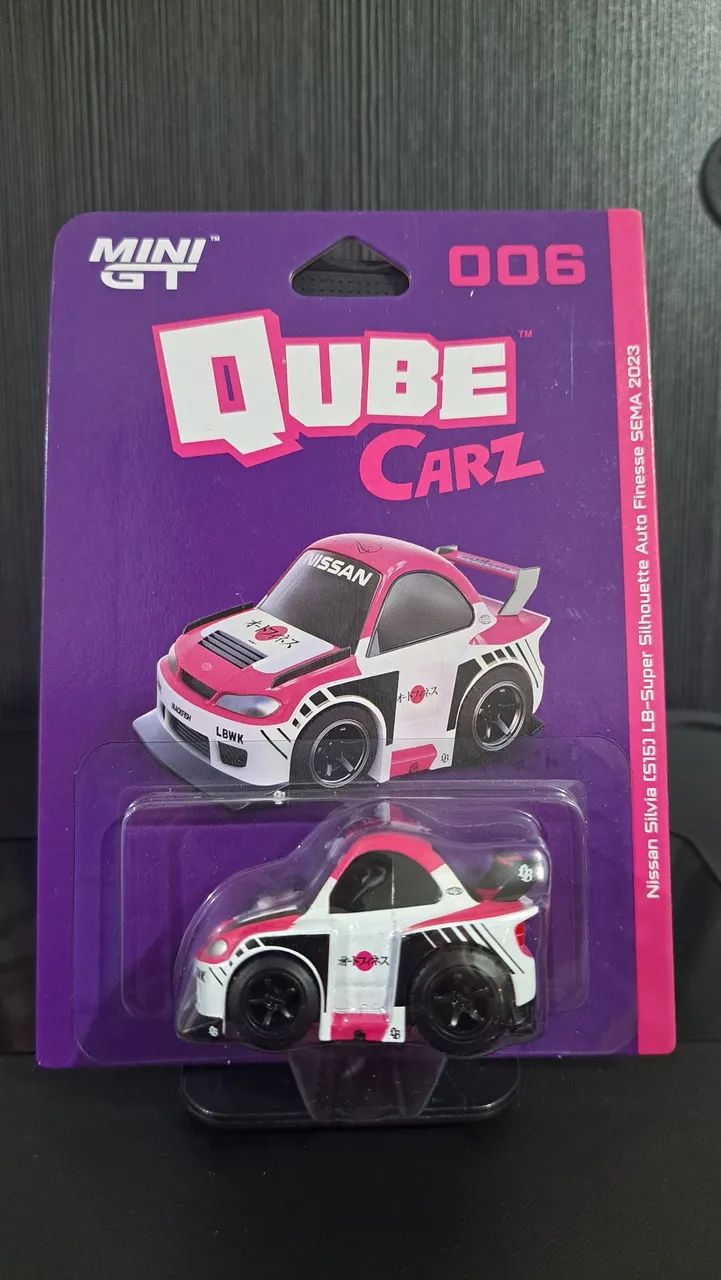MINI GT Tooned Qube Carz 006 Nissan Silvia S15 (Lacrada) - Hobbies