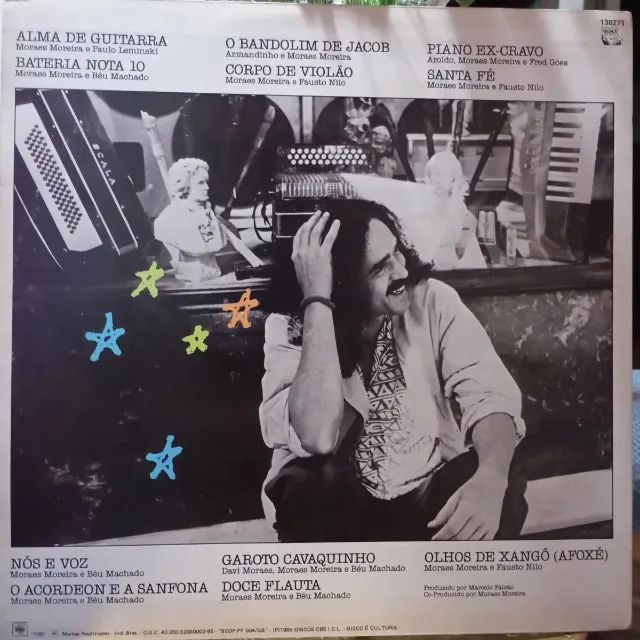 LP Vinil Moraes Moreira - Tocando a Vida (1985) - Foto 4