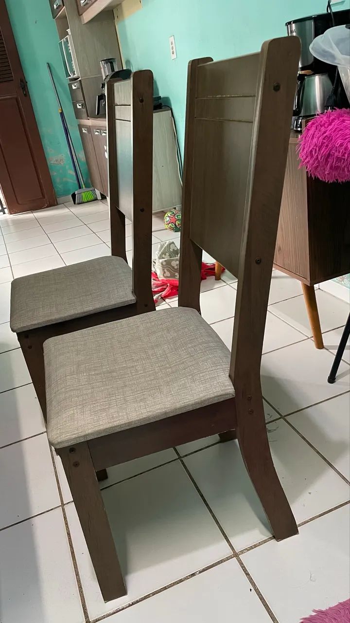 Mesa c/3 cadeiras  - Foto 2