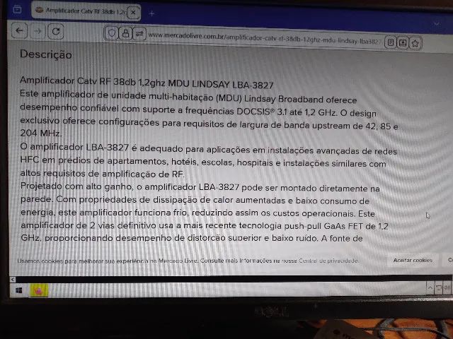 Amplificador Catv Lindsay - Foto 5