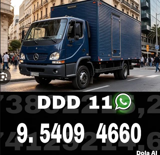 Frete, transporte de móveis novos e usados