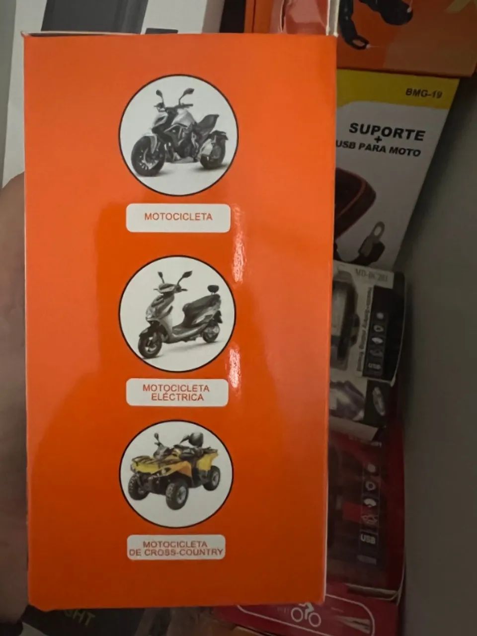 Suporte Garra de Celular para moto - Foto 2