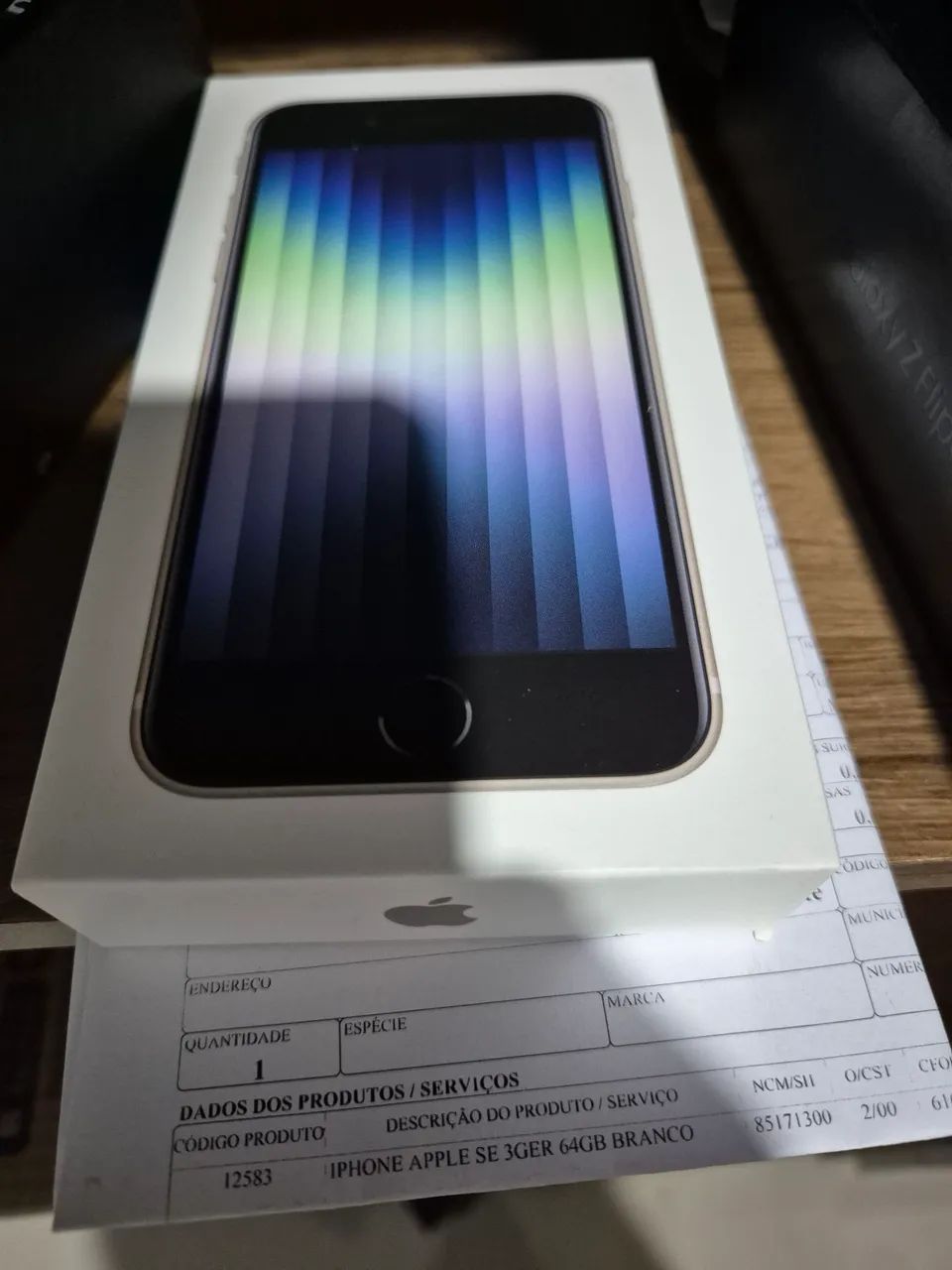 [Lacrado] Iphone se 3ger 5g 64gb branco 