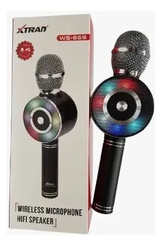 Microfone karaokê Bluetooth recarregável  - Foto 5