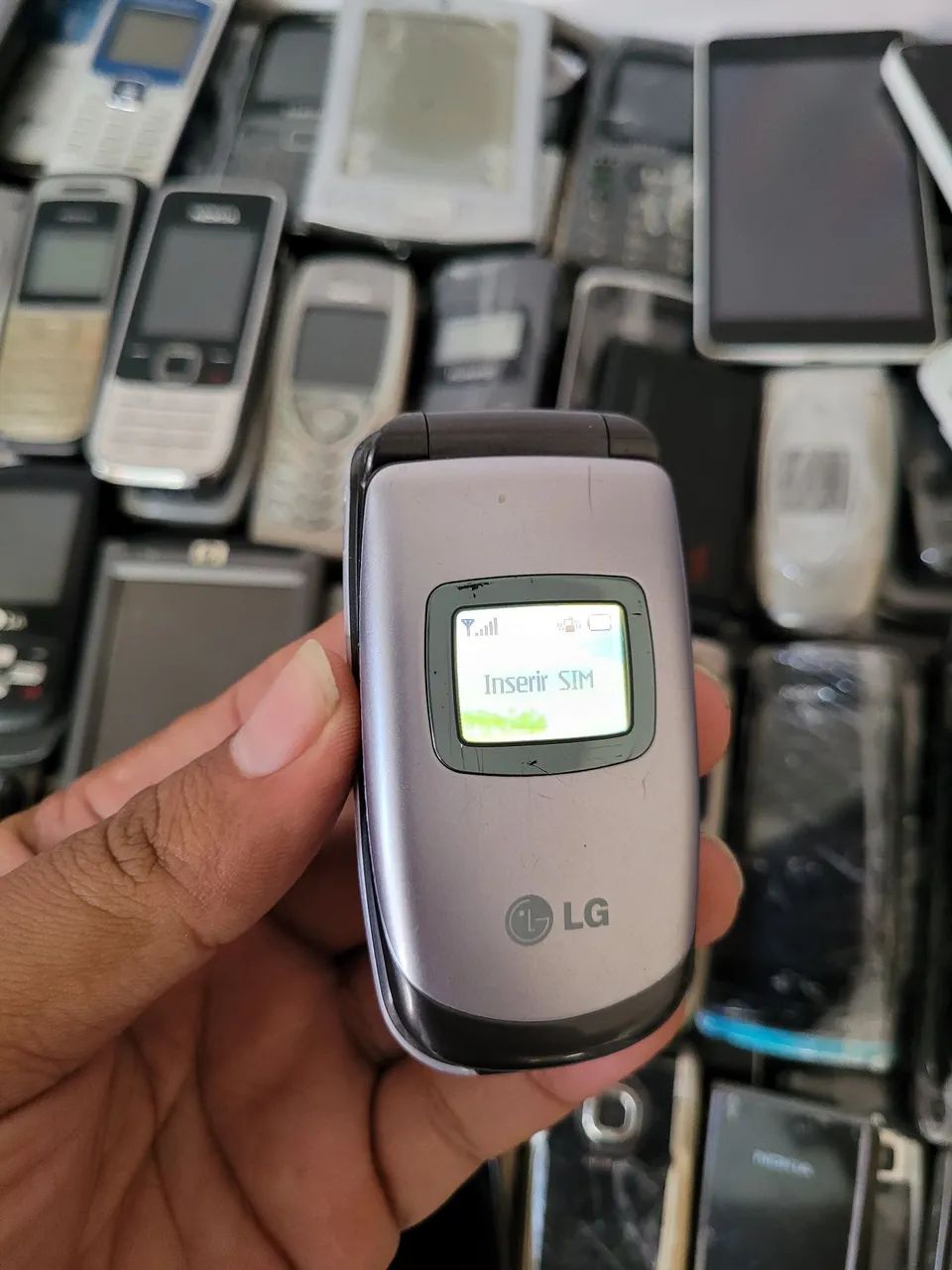 LG MG125 Flip Celular Antigo Colecionador  - Foto 2