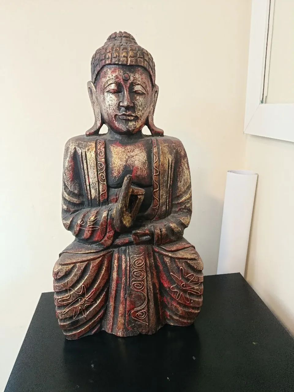 Buda em madeira  - Foto 2