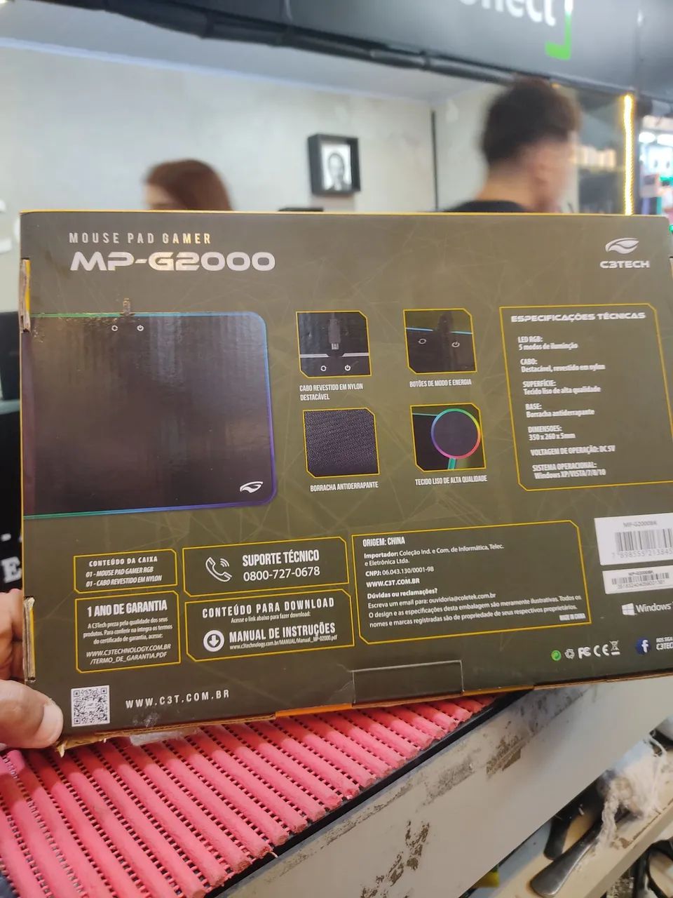 Mouse pad gamer mp-g2000 - Foto 2