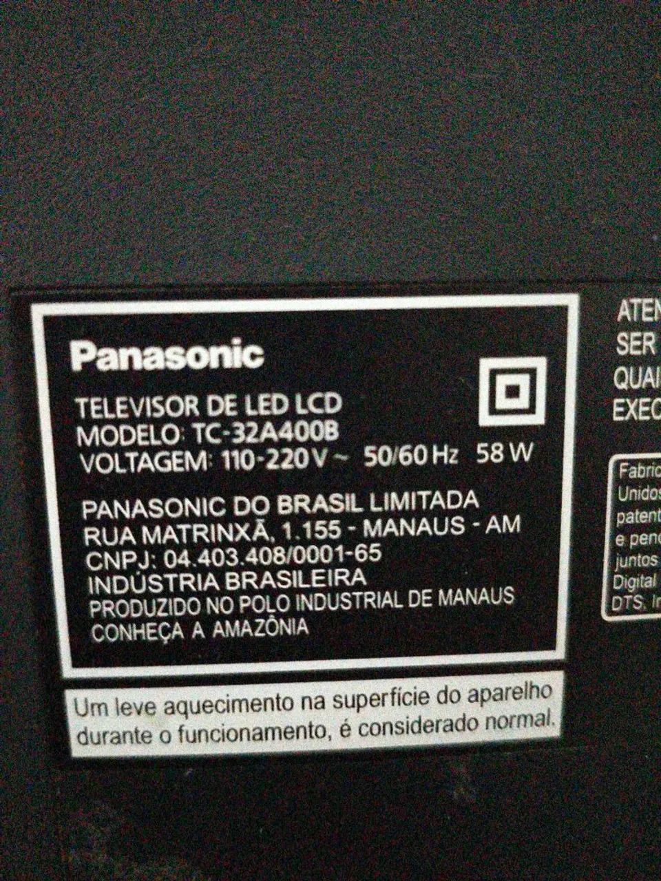 Tv led Panasonic 32 polegadas  - Foto 3