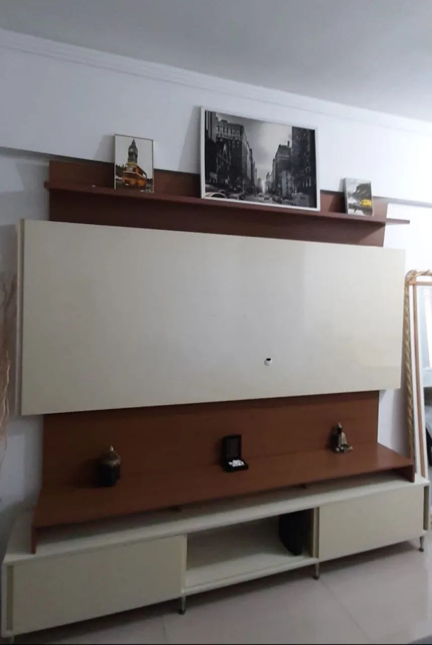  Rack com Painel Beige