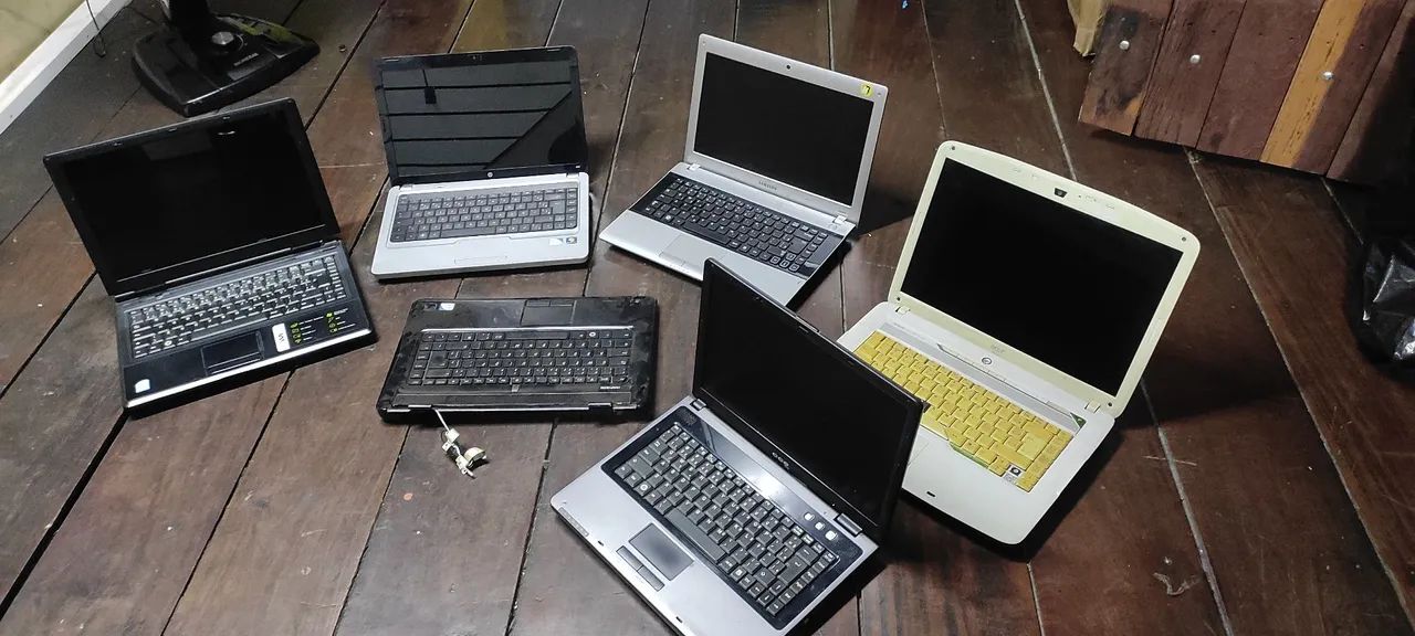 6 Notebooks Para retirada De peças ou Reforma 