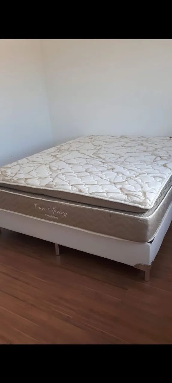 Cama box Queen+colchão