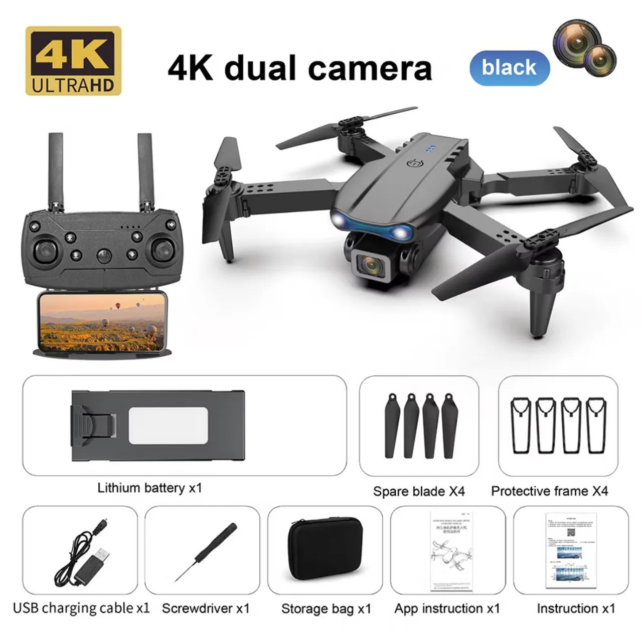 Mini Drone de filmagem - Foto 3