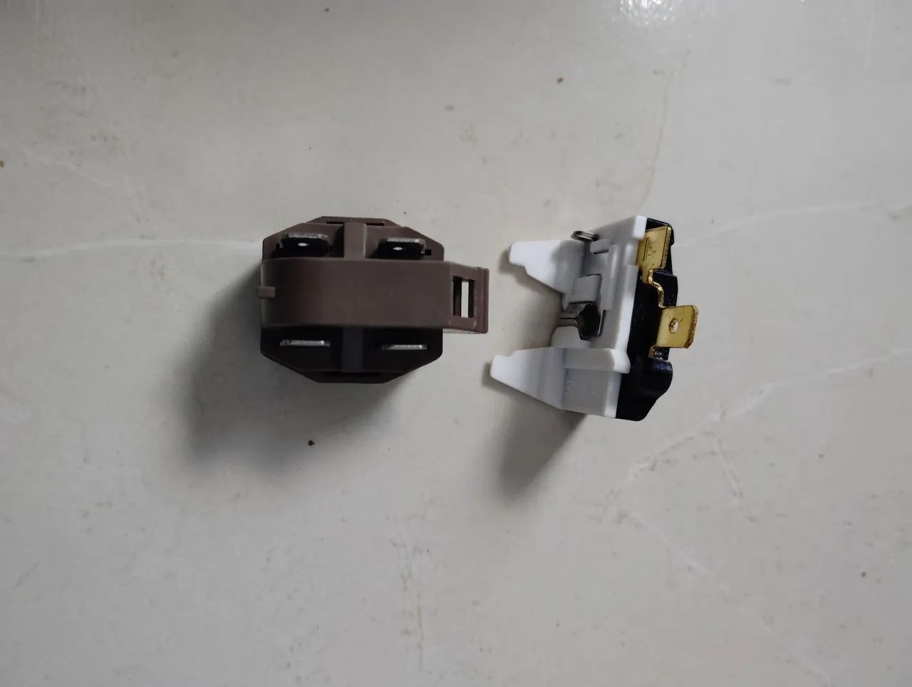 Kit Relé e protetor térmico 127 volta 