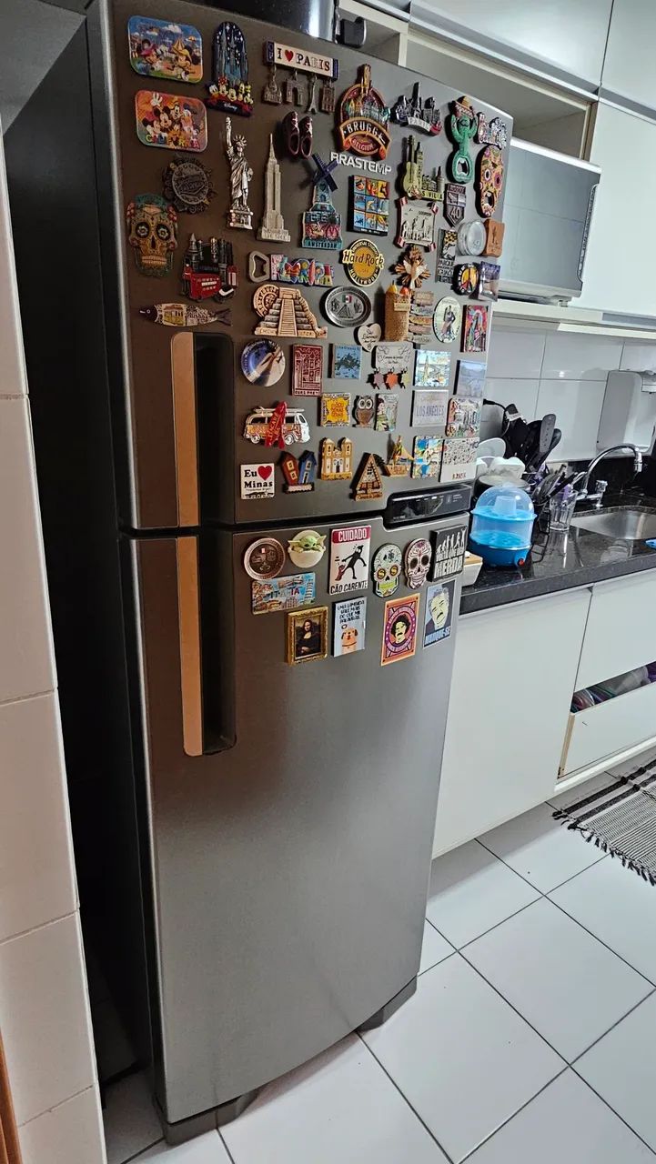 Geladeira Brastemp 375 litros Inox - Foto 2