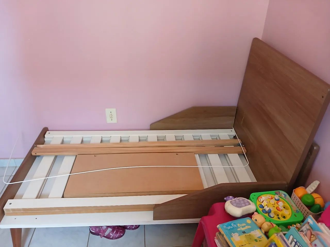 Berço Vira Cama Retrô - Foto 2