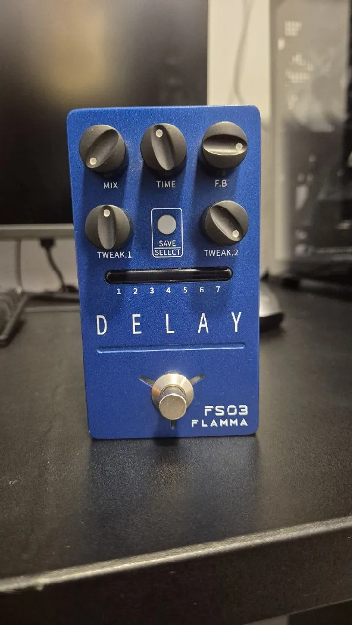 Pedal de Guitarra Dream Machine Delay da VTR Efects - Raridade
