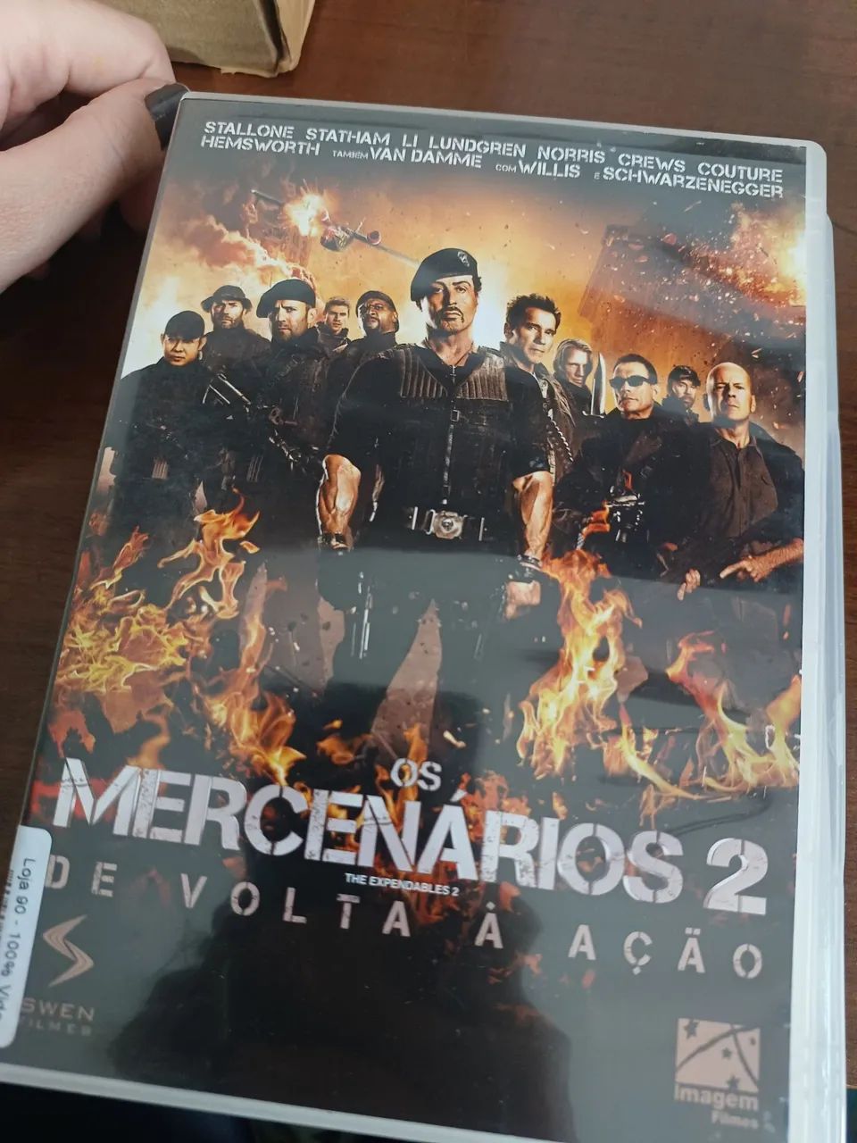Dvd mercenários 2 e 3  - Foto 2