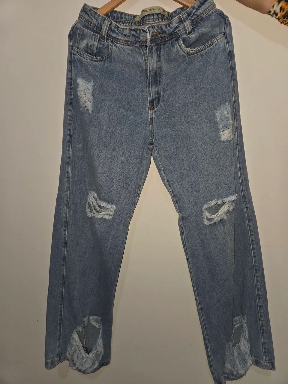 Calça Jeans Wide Leg - Foto 2