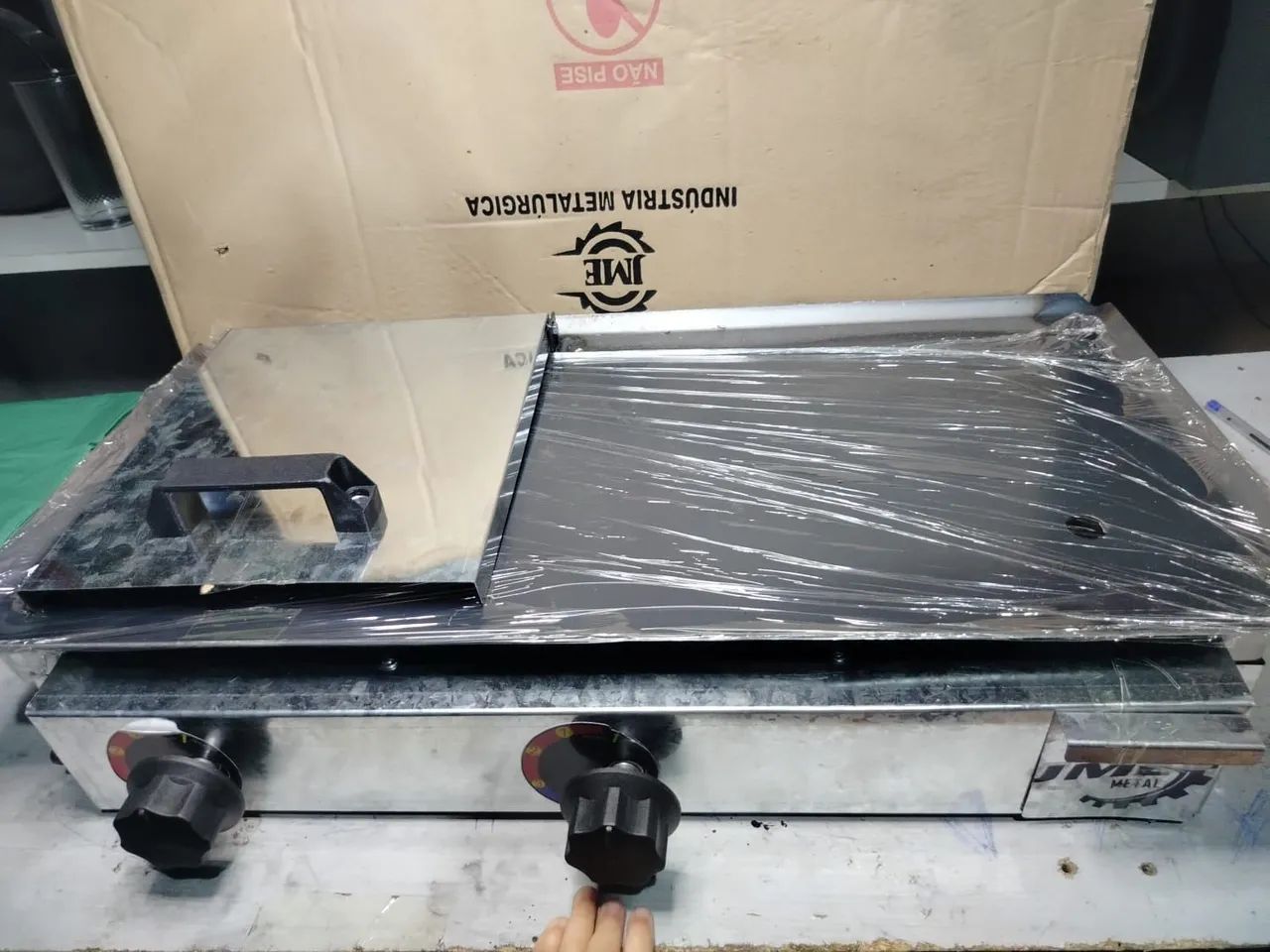 Chapa a gás 60x30  de aço galvanizado  - Foto 5