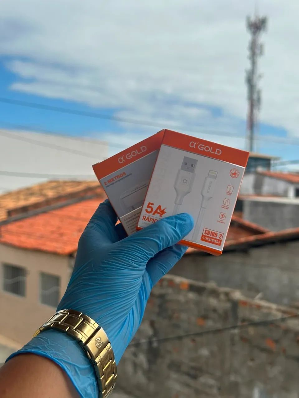 Cabos de Iphone e Tipo C NOVOS - Foto 3