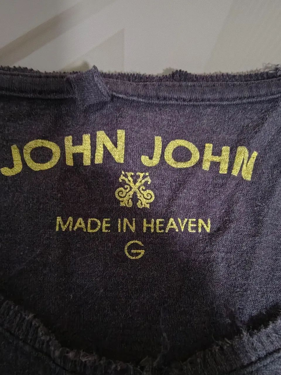 Camiseta Vintage John John Heaven - G - Foto 3