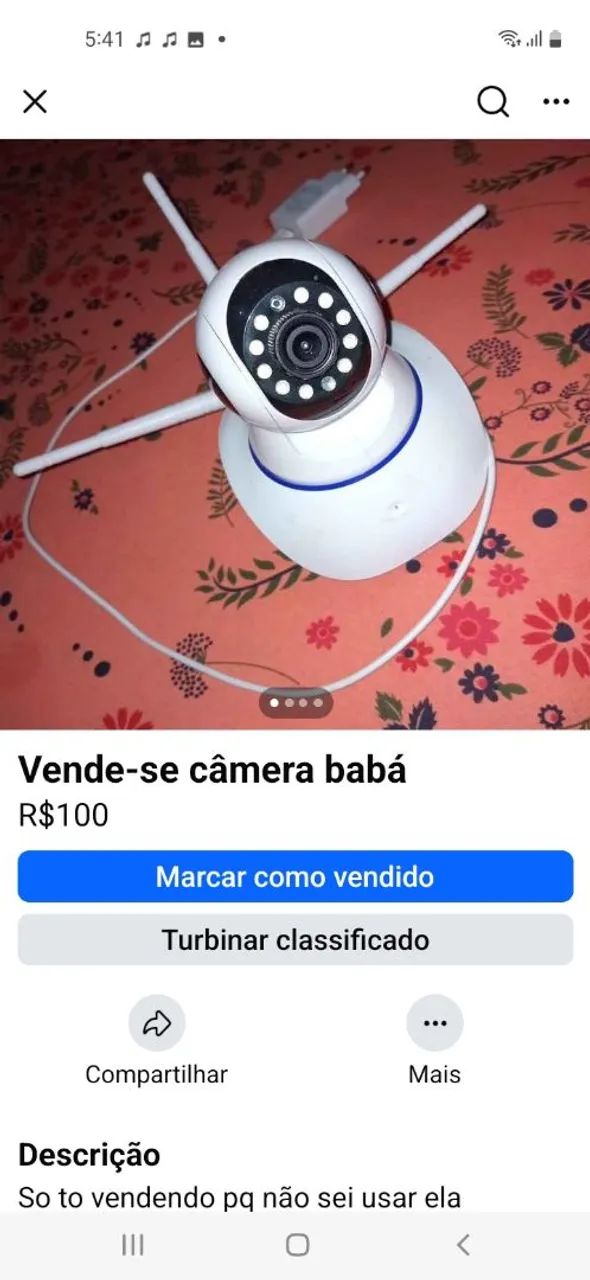Câmera babá 