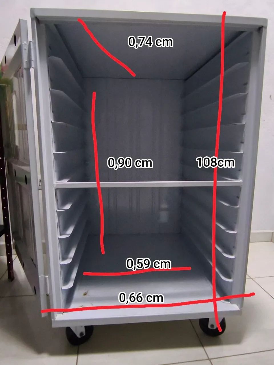 Estante Pão IMECA 10 níveis 70x77x110cm - Foto 4