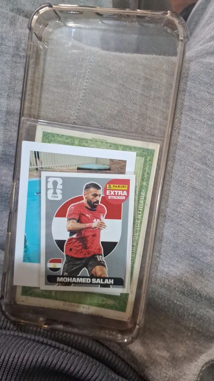 Figurinha Salah Prata - Algum de figurinhas  - Foto 3