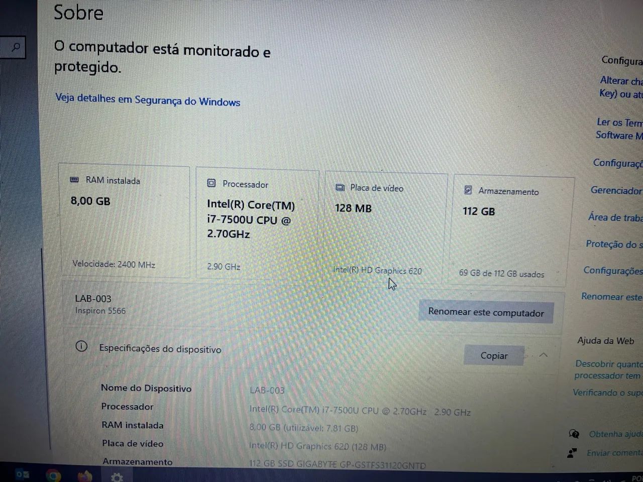 Notebook Dell inspiron 5566 - Foto 2