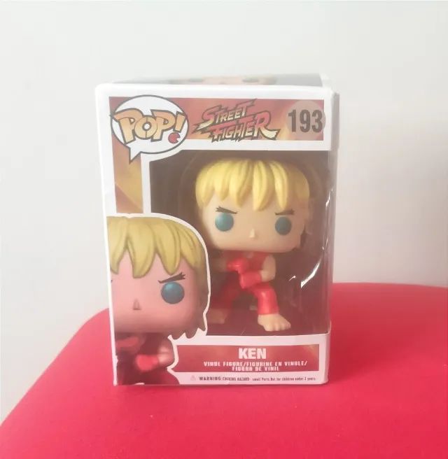 Funko Pop Ken Street Fighter 1ª Linha 