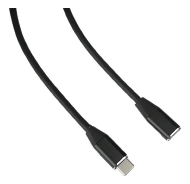 Cabo Extensor Usb Tipo C Macho 1.8m Preto Tblackrox