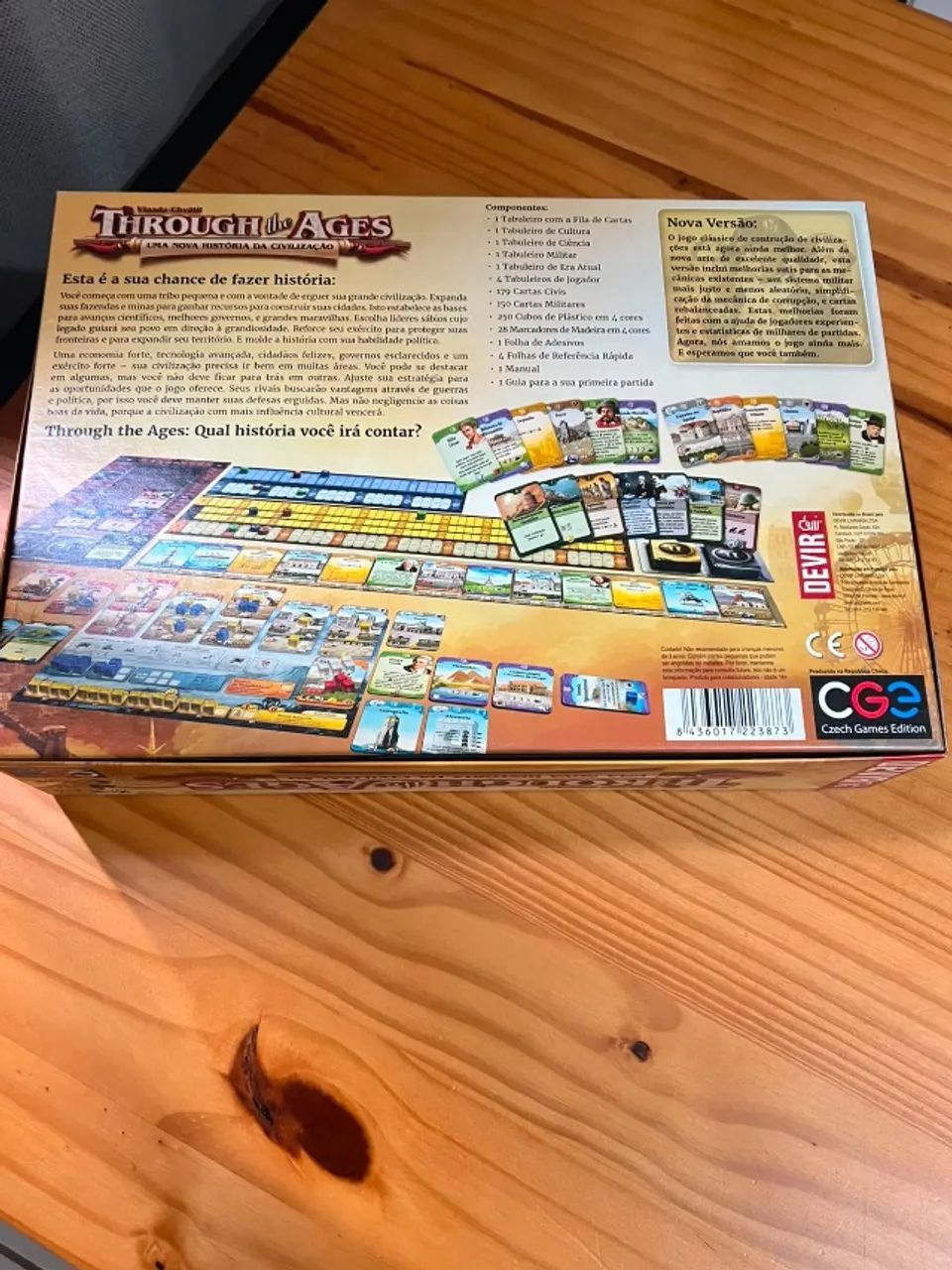board game through the ages - uma nova história da civilização - Foto 2
