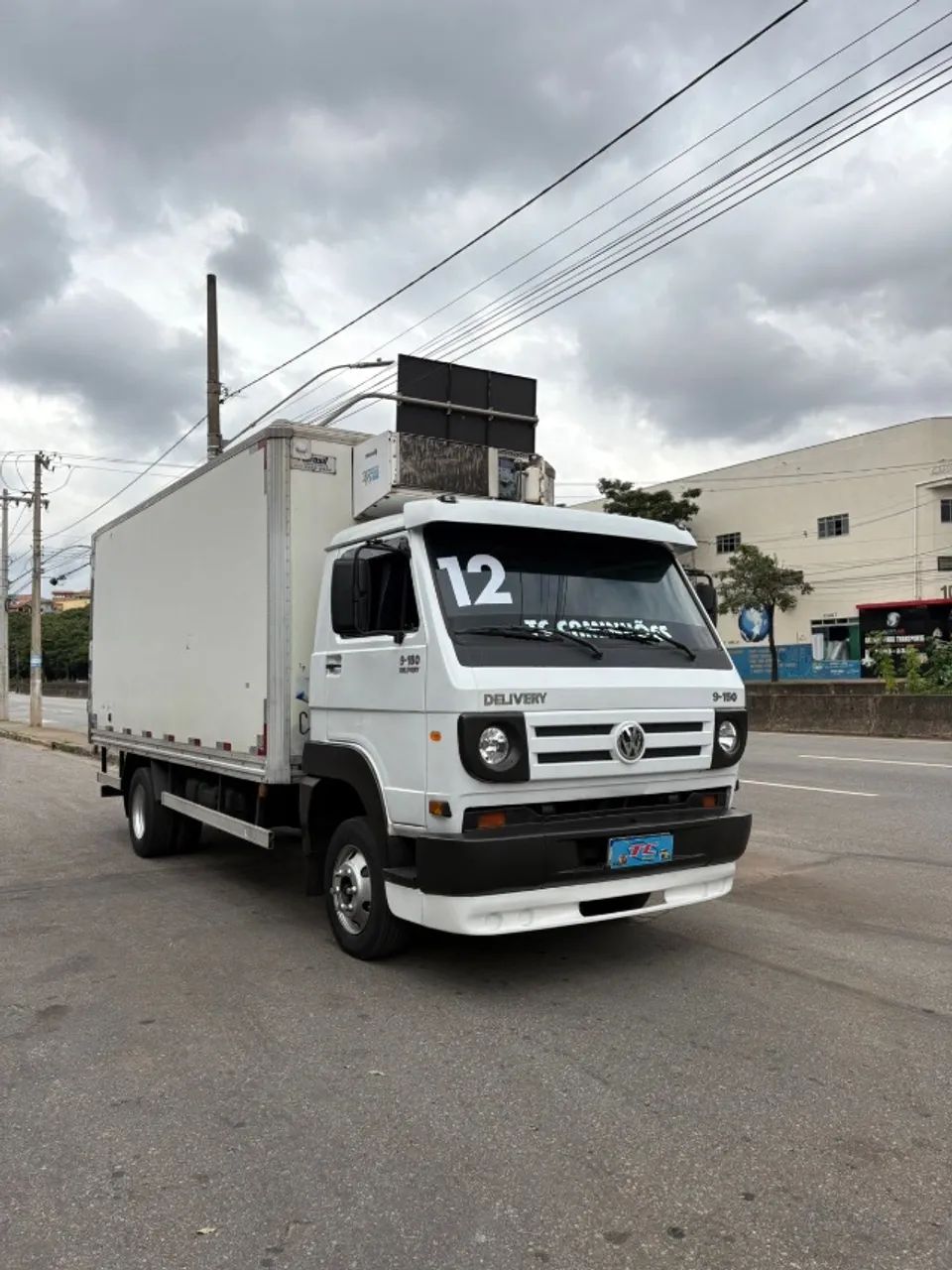 VW 9.150 com baú refrigerado -5 graus - Foto 5