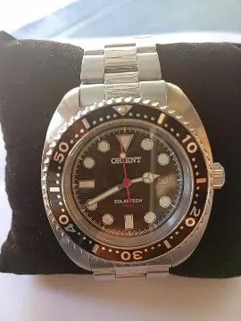 Relógio Orient solartech 200m