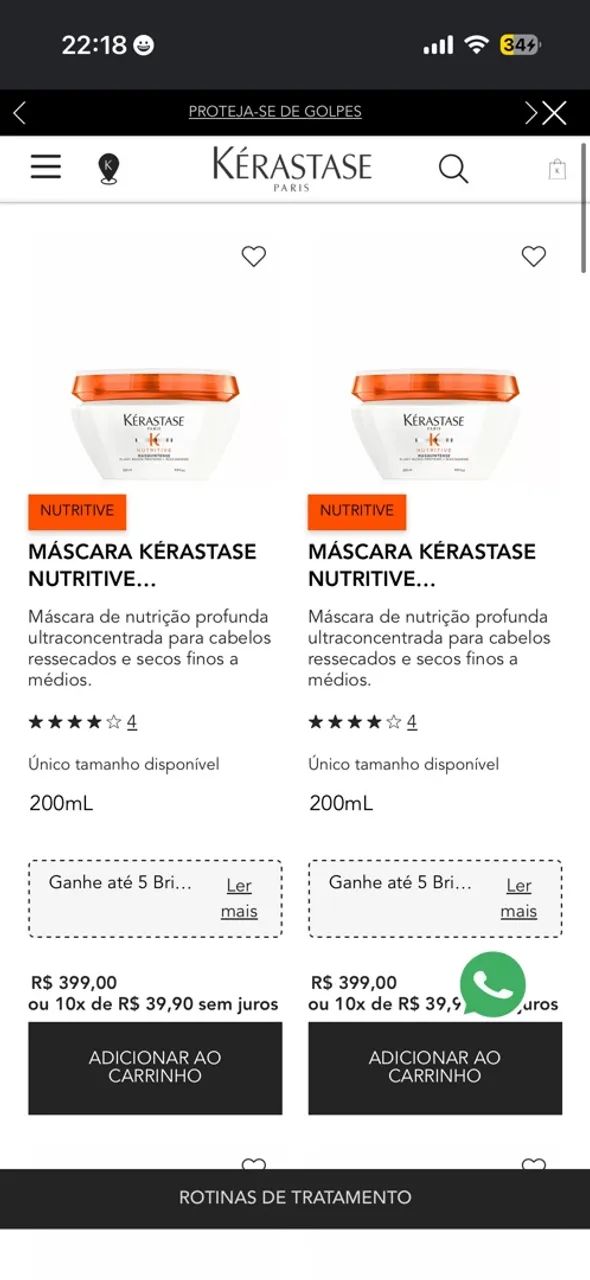Máscara Kérastase nutritive  - Foto 3