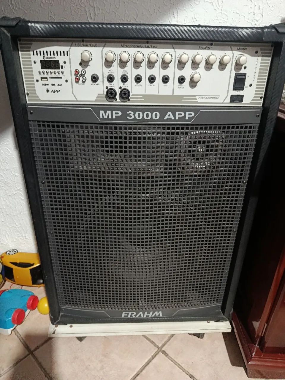 Caixa amplificada frahm