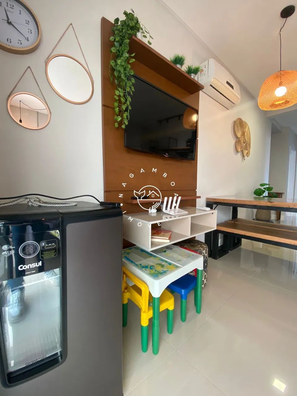 Apartamento Mobiliado 2 Quartos com Suíte a 150m da Praia Grande - Foto 4