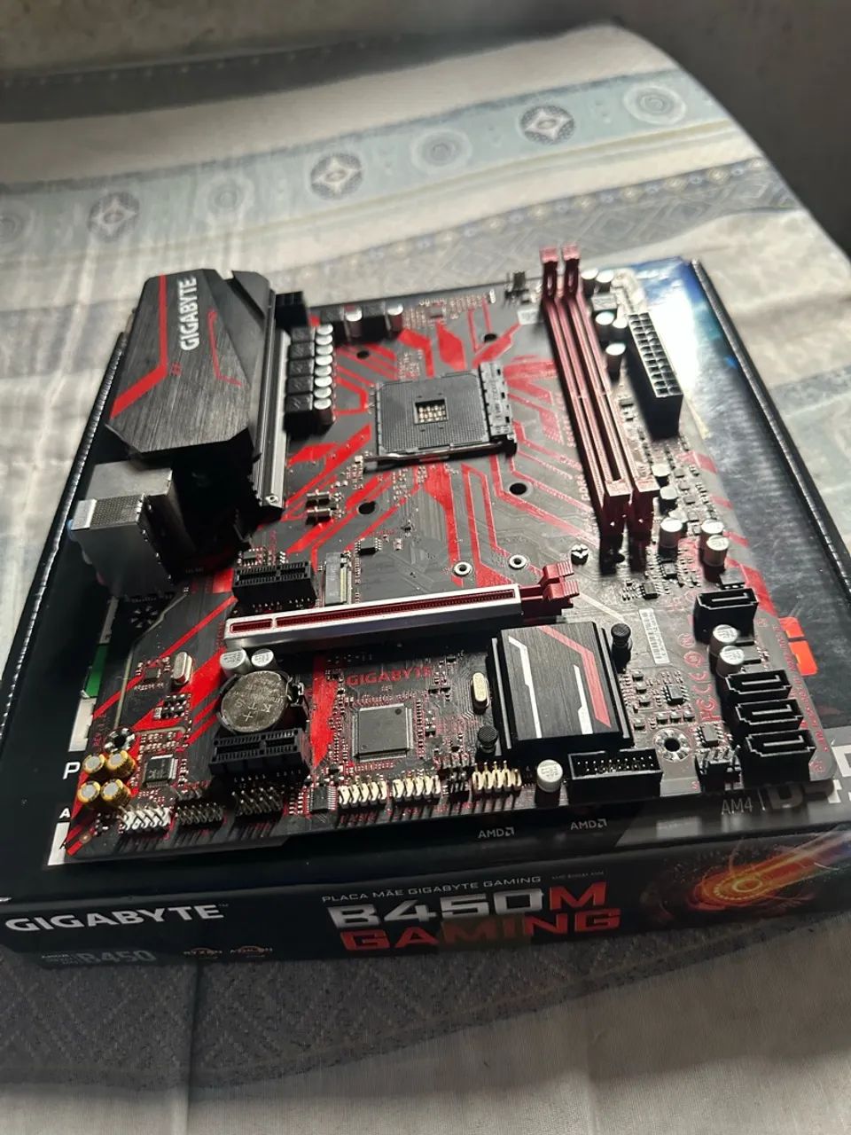Placa mãe B450m Gaming  - Foto 2
