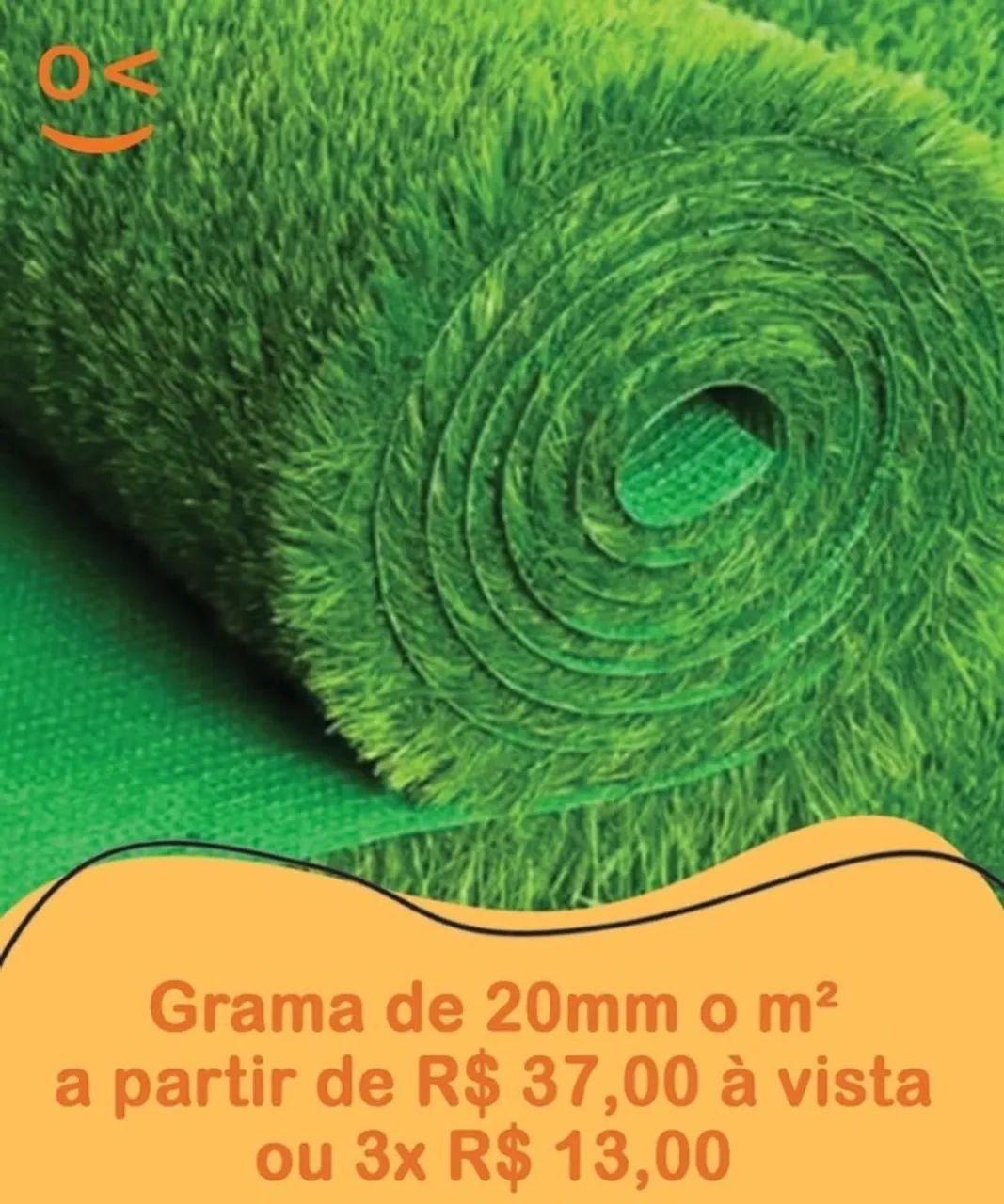 Grama sintética 20mm 