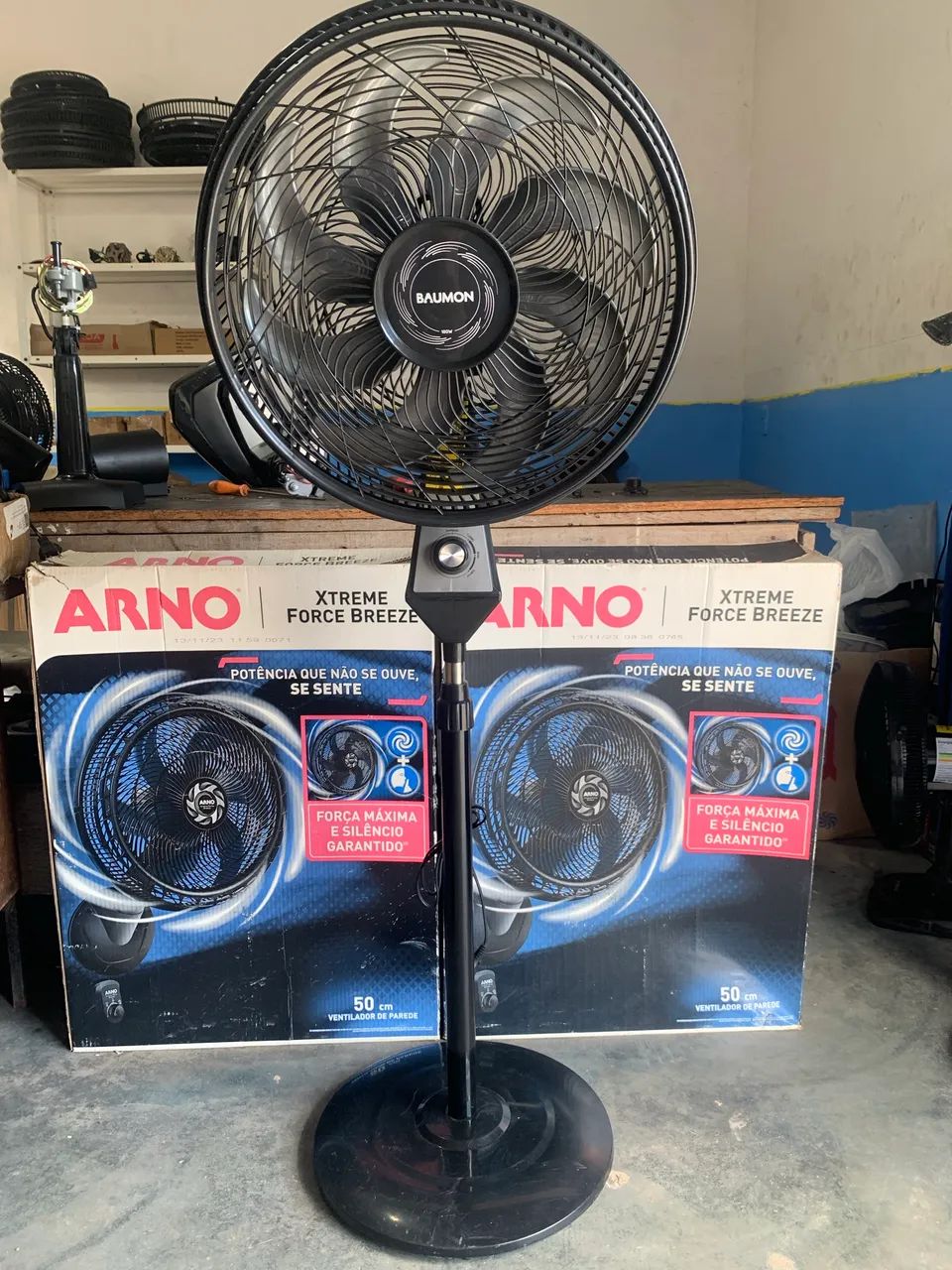 Ventilador Turbo com garantia de 3 meses