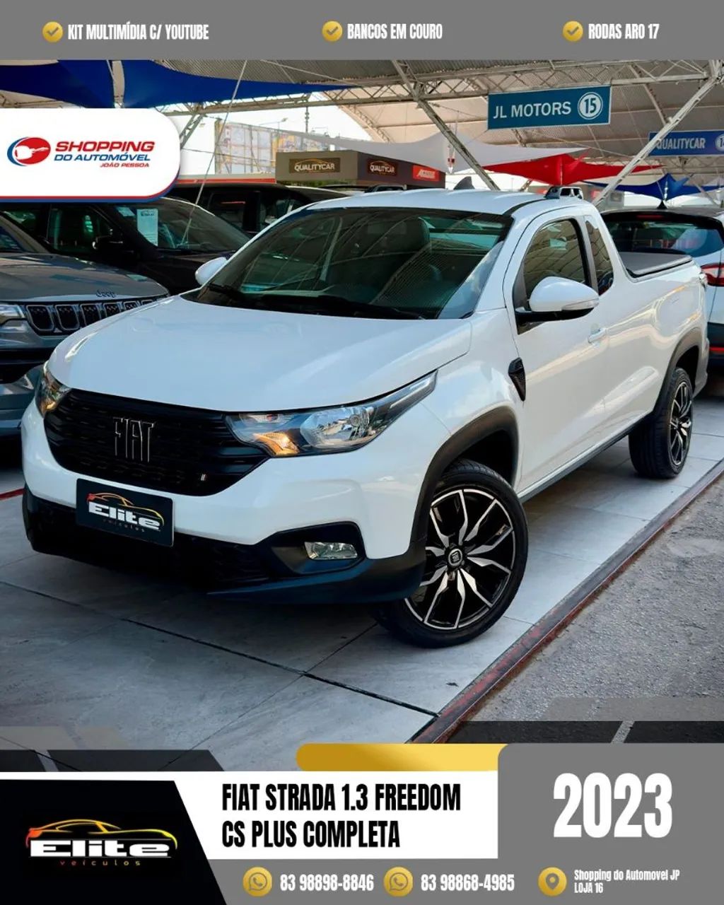 Fiat Strada Freedom 1.3 Flex 8V CS Plus 2023