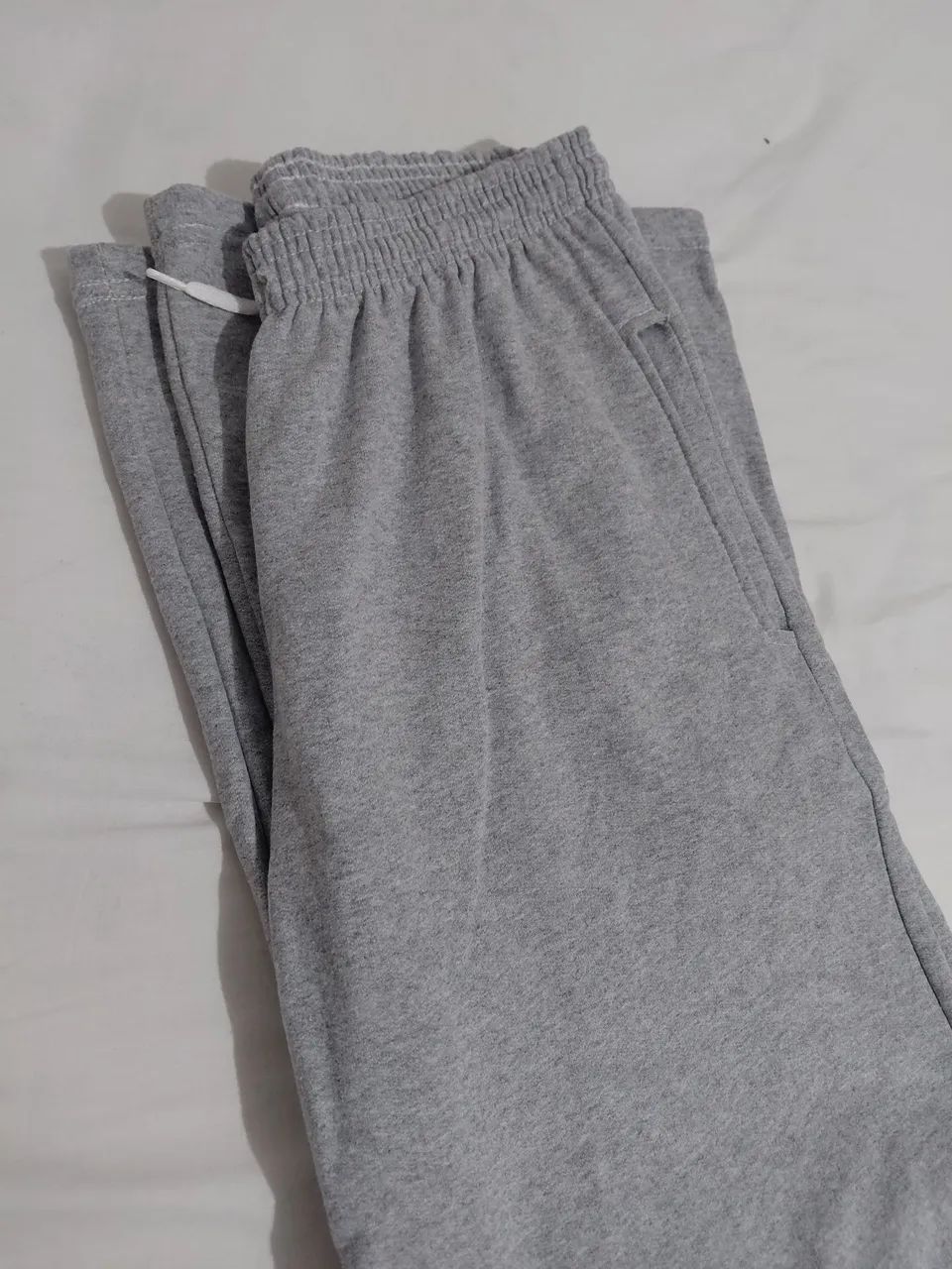Calça Moletom Baggy Cinza - Foto 2