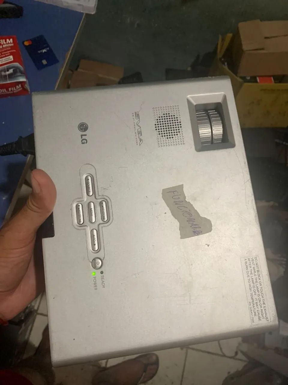 PROJETOR LG FUNCIONANDO PERFEITAMENTE!!!