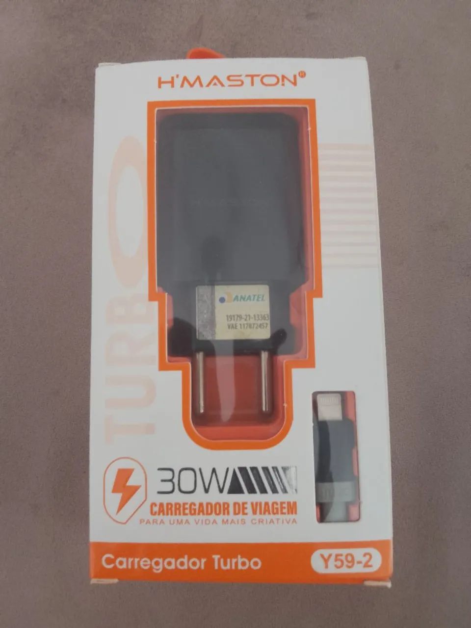 Carregador 30w para iPhone (novo) - Foto 3
