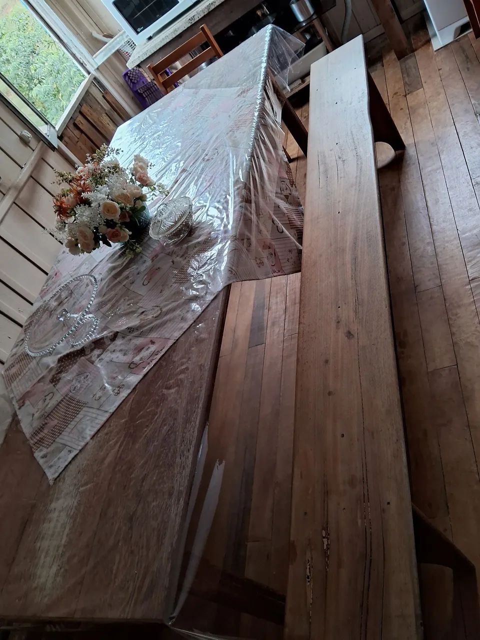 Mesa de madeira de recuperação  - Foto 4