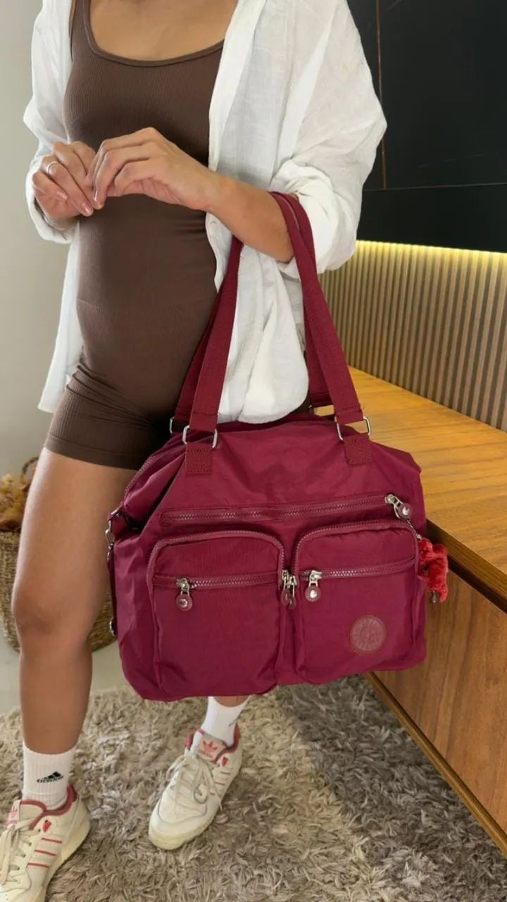 Bolsa Kipling Transversal Urbana Feminina - Foto 5