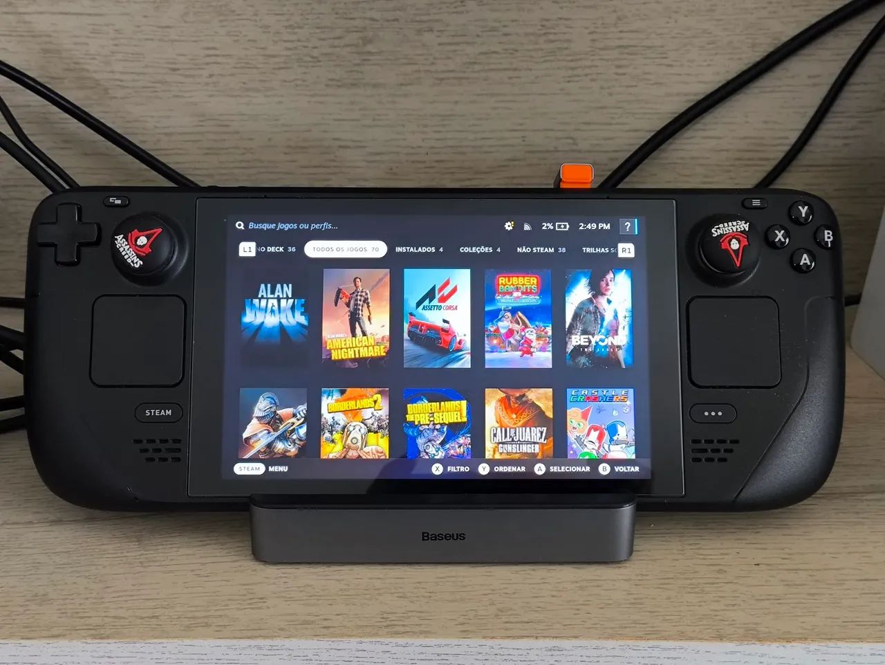 Steam Deck LCD 512GB - Consoles de Vídeo Game - Jardim Florença
