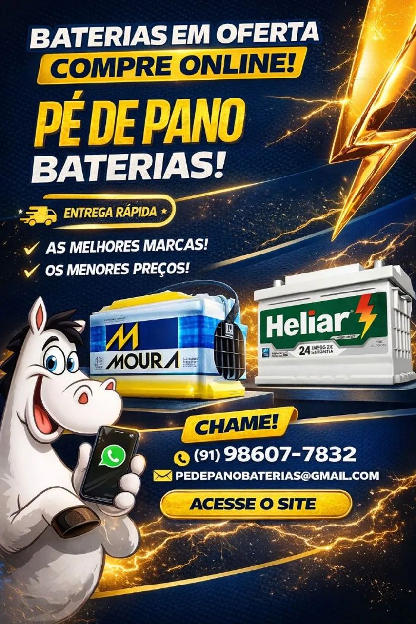 Vendo Bateria de Carro com entrega em domicílio, inclusive aos sábados, domingos e ferds - Foto 11