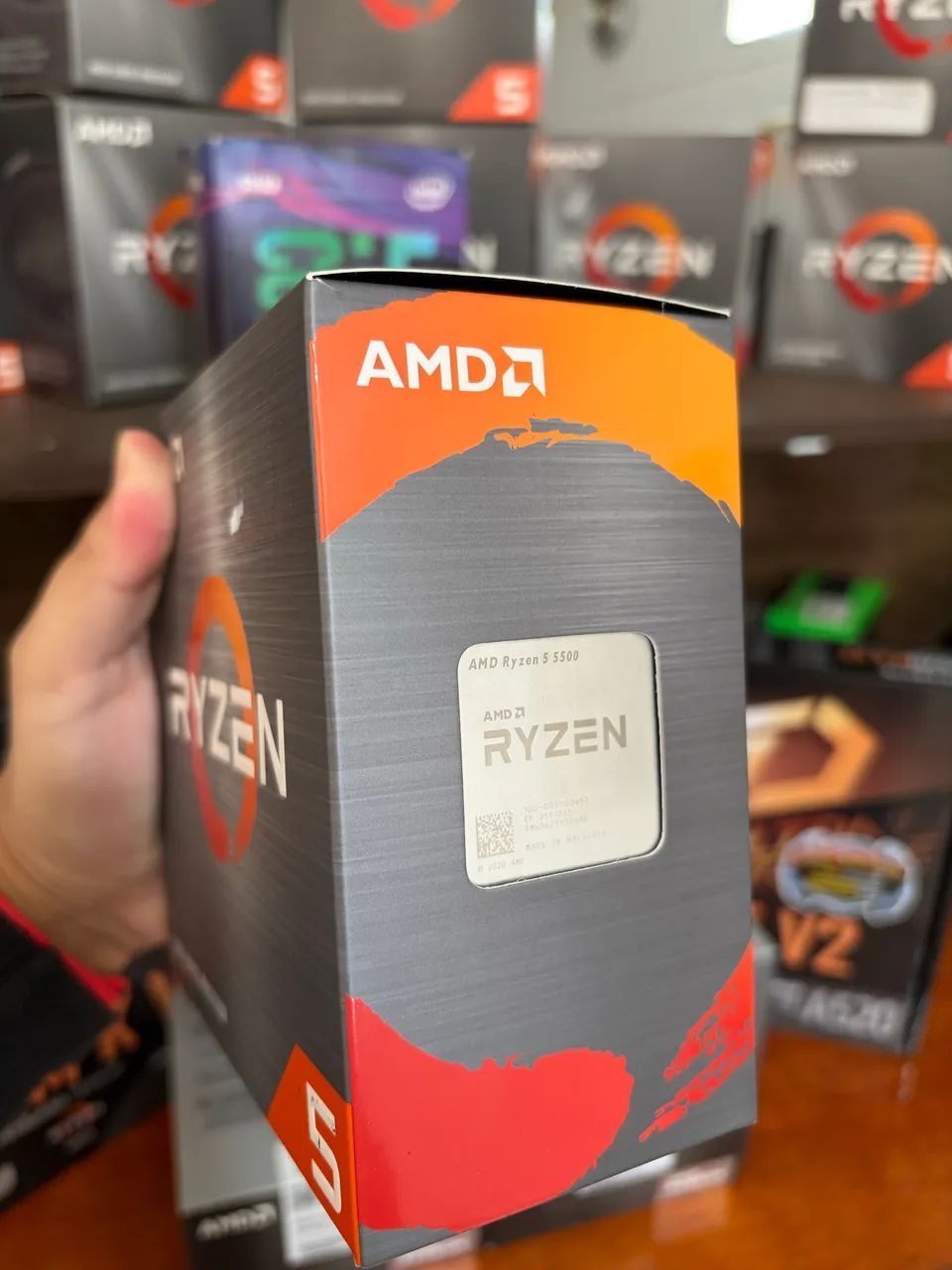 Ryzen 5 5500 NOVO LACRADO - Processadores - Jardim Noiva da Colina